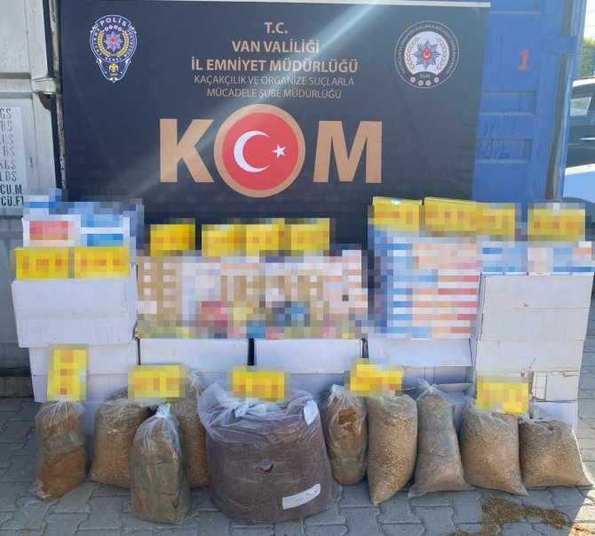 Van’da Gümrük Kaçakçılığı Operasyonu