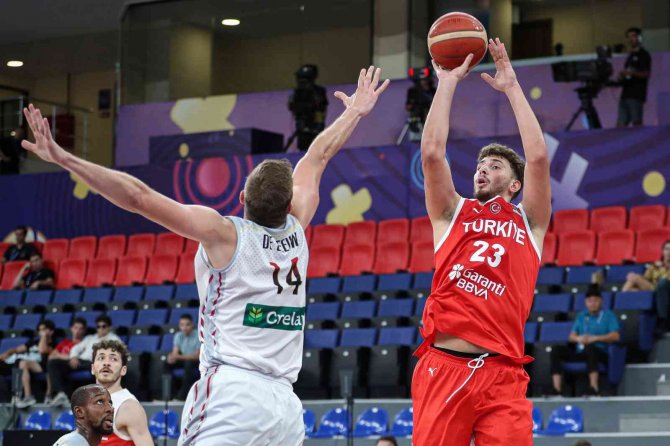 A Milli Erkek Basketbol Takımı, Belçika’yı Devirdi
