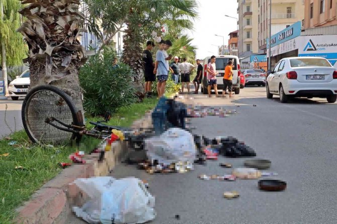 Antalya’da Yürekleri Ağza Getiren Kaza