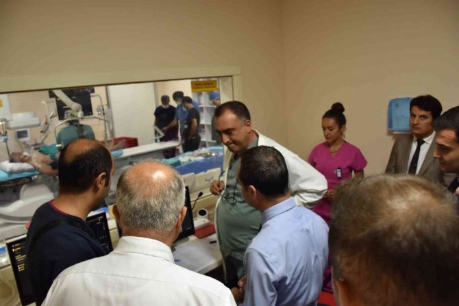 Nazilli Devlet Hastanesi’nin Anjiyo Hayali Gerçek Oldu