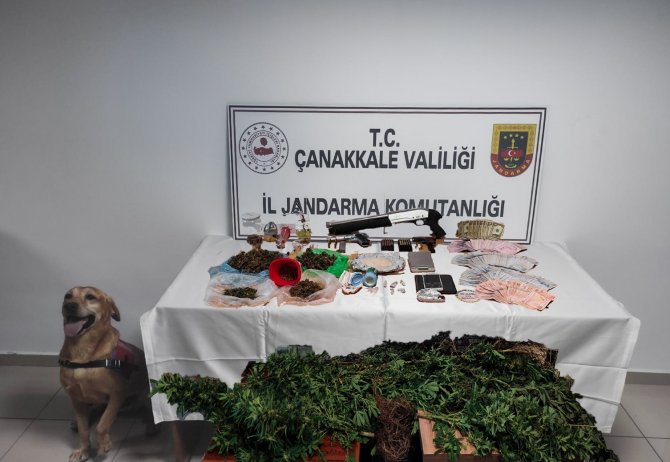 Çanakkale’de Uyuşturucu Operasyonu