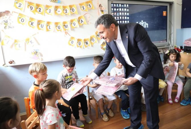 Öğrencilerin Heyecanlarına Ortak Oldu