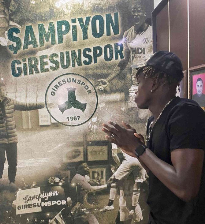 Faustin Senghor: “Giresunspor’da Önemli İzler Bırakmak İstiyorum”