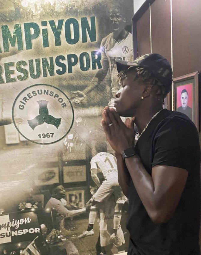 Faustin Senghor: “Giresunspor’da Önemli İzler Bırakmak İstiyorum”