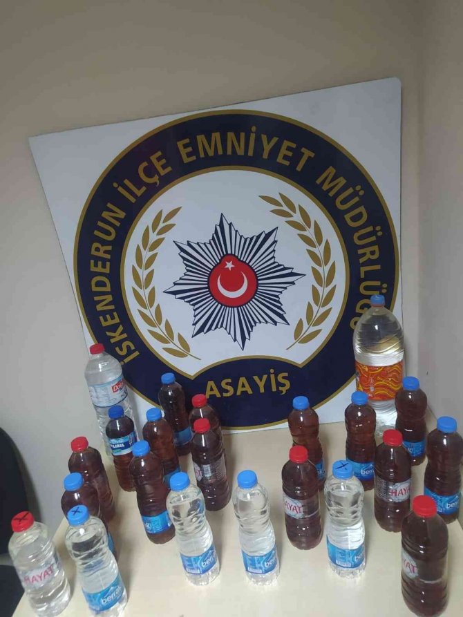 İ̇skenderun’da Sahte İçkiden Yaşanan Ölümler Sonrası Polis Operasyon Başlattı