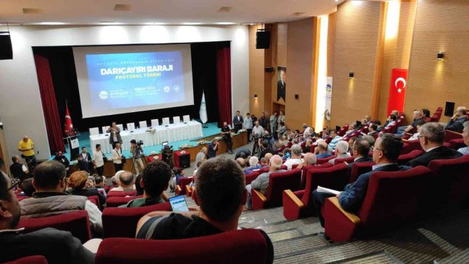 3 Milyarlık ‘Darıçayırı Barajı’ Projesi İçin İmzalar Atıldı