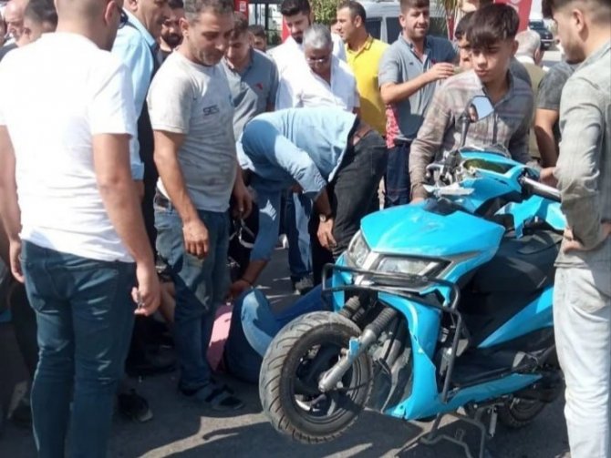 Silopi’de Motosikletli Kaza: 1 Yaralı