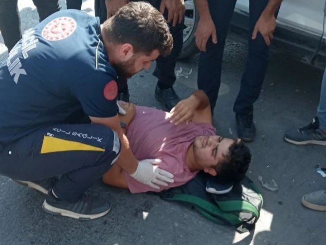 Silopi’de Motosikletli Kaza: 1 Yaralı