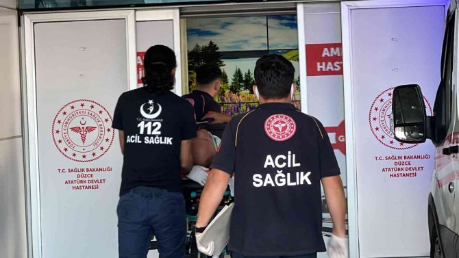 Ukraynalı Tır Şoförü Hastanelik Oldu