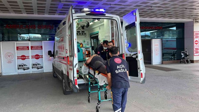 Ukraynalı Tır Şoförü Hastanelik Oldu