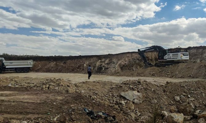 Çaldıran Çöplüğünde Islah Çalışması