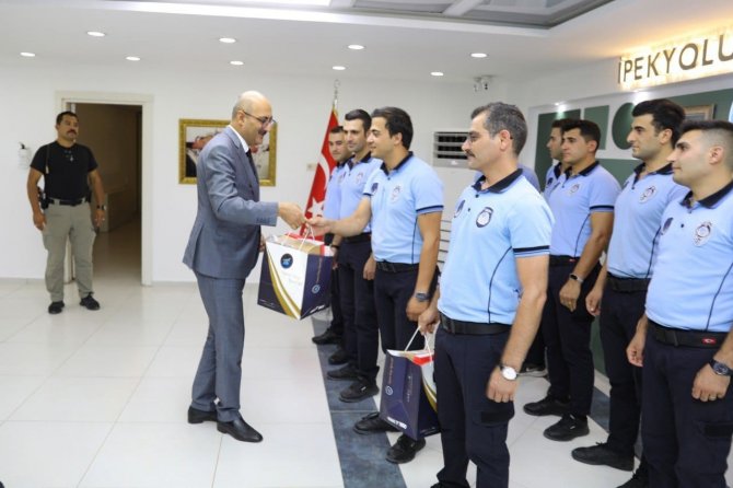 Başkan Vekili Aydın, Zabıta Personeliyle Bir Araya Geldi