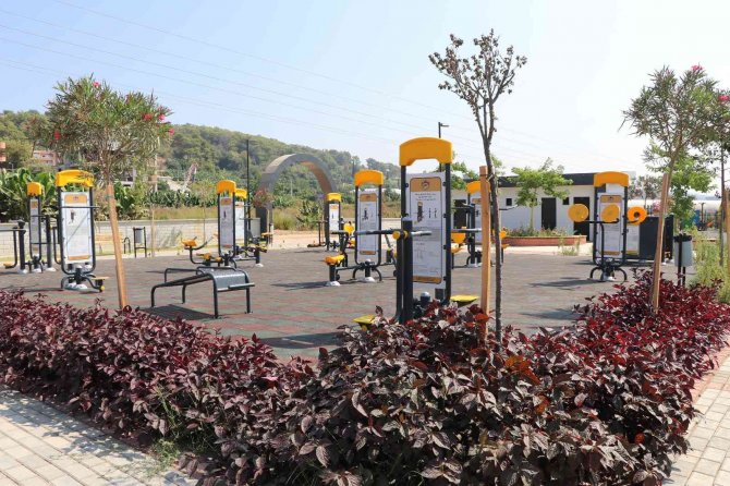 Alanya’da Çocuklar İçin Yeşil Alanlar Artmaya Devam Ediyor