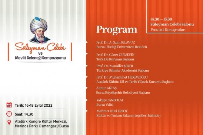 Süleyman Çelebi, Sempozyum İle Anılacak