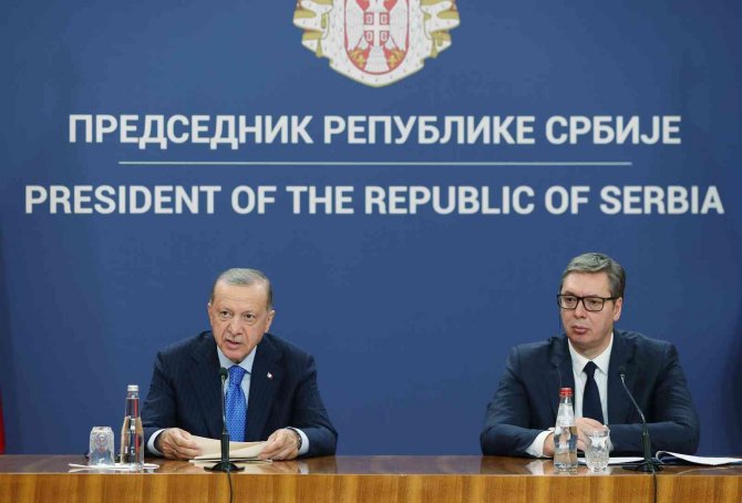 Erdoğan: "Sırbistan İle Ticaret Hacmimiz, İstikrarlı Artış Eğilimini Salgın Koşullarına Rağmen Sürdürdü"