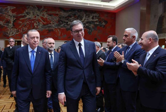 Cumhurbaşkanı Erdoğan: “Sırbistan’ı Balkanlar’da Barış Ve İstikrar İçin Anahtar Bir Ülke Olarak Görüyoruz”