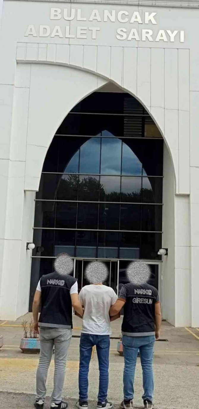 Giresun’da Uyuşturucu Operasyonu: 1 Kişi Tutuklandı
