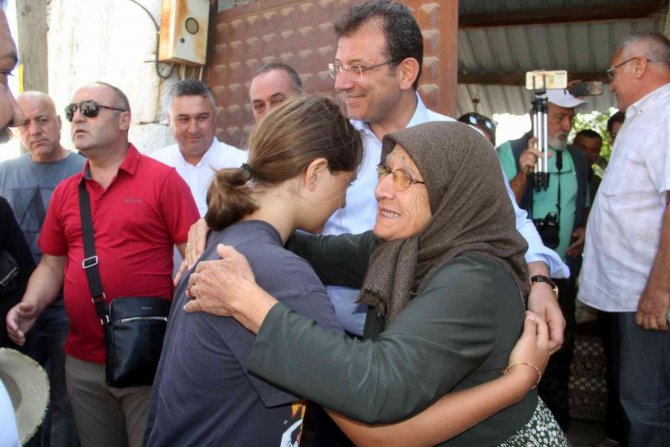 İ̇mamoğlu, Safinaz Teyzeye Sözünü Tuttu