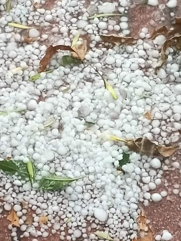 Kağızman’da Dolu Yağışı Etkili Oldu