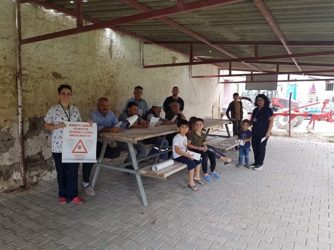 Sağlık Hizmeti Mevsimlik İşçilerin Ayağına Gitti