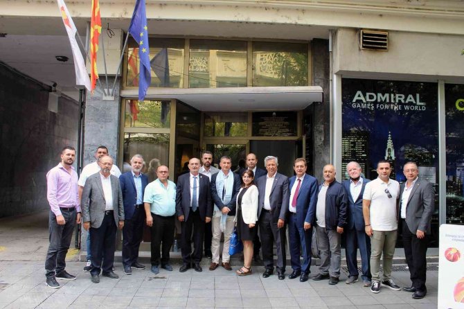 Manisa Tso Heyeti Kuzey Makedonya’da İş Dünyasıyla Buluştu