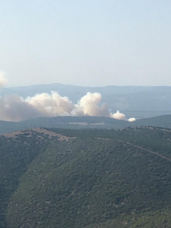 Soma’da Farklı Noktada İkinci Orman Yangını