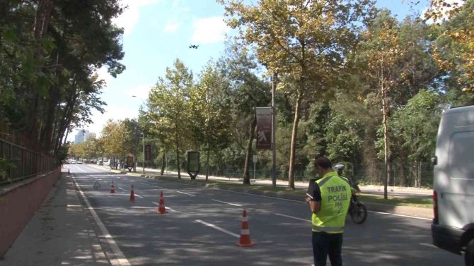 İ̇stanbul’da Dron İle Trafik Denetimi Gerçekleştirildi
