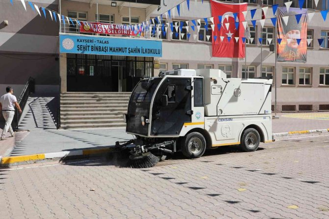 Talas’ta Okullar Yeni Döneme Hazırlanıyor