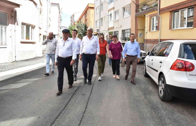 Başkan Ataç Bahçelievler Ve Güllük’te Çalışmaları İnceledi