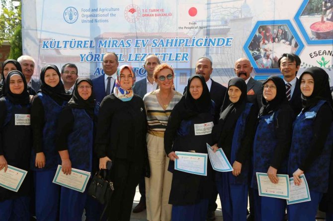 Yöresel Lezzetler Konağı Ve Üretim Yeri Törenle Açıldı