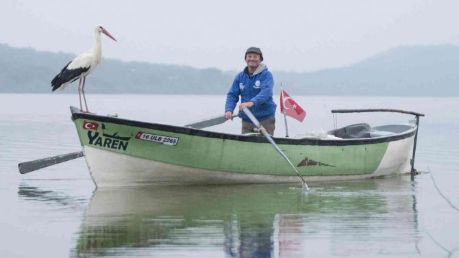 Yaren Leylek 11’inci Defa Adem Amca Ve Köyüne Veda Etti