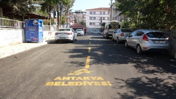 Antakya Belediyesinin Asfalt Çalışmaları