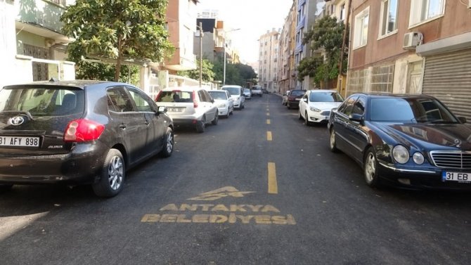 Antakya Belediyesinin Asfalt Çalışmaları