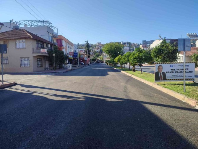 Barış Manço Bulvarı’nın Asfaltı Yenilendi