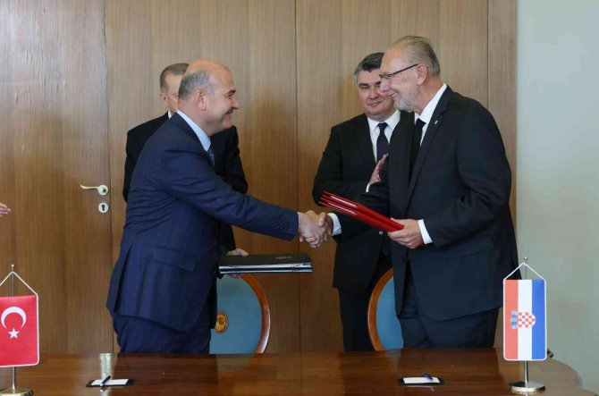 Türkiye İle Hırvatistan Arasında 3 Anlaşma İmzalandı