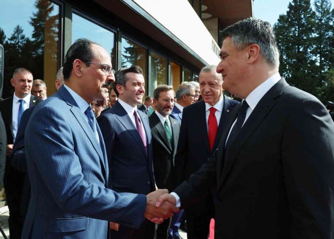 Cumhurbaşkanı Erdoğan, Hırvatistan’ta Resmi Törenle Karşılandı