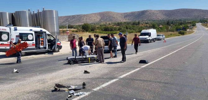 Dikkatsiz Sürücü Ölümden Döndü
