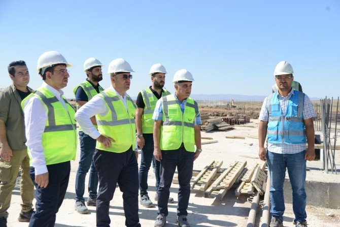 Çiftçi, Lojistik Merkezi Projesinde İncelemelerde Bulundu