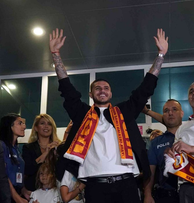 Mauro Icardi, İ̇stanbul’a Geldi