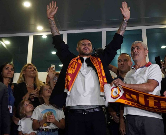 Mauro Icardi, İ̇stanbul’a Geldi