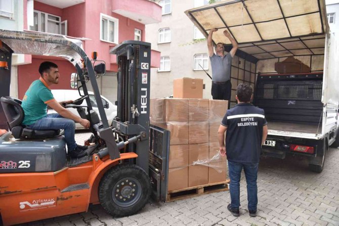 Espiye’den Pakistan’a Yardım Eli