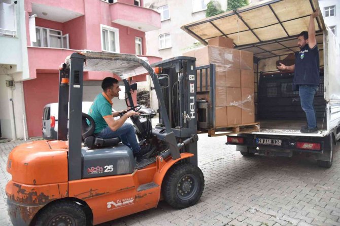 Espiye’den Pakistan’a Yardım Eli