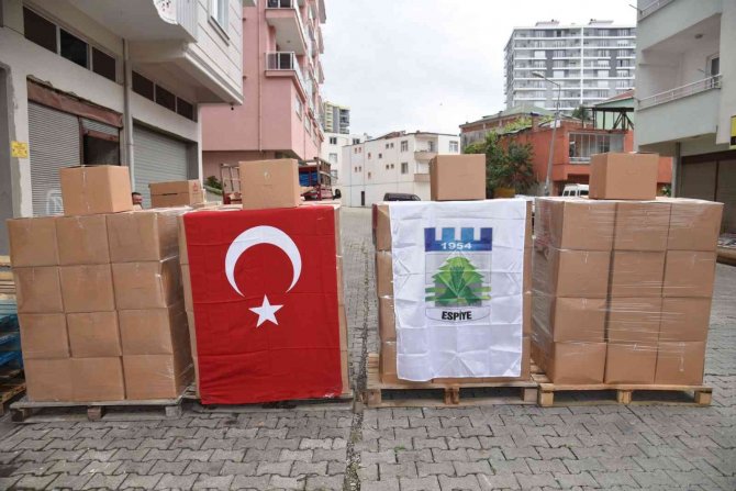 Espiye’den Pakistan’a Yardım Eli