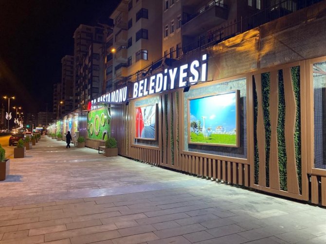 Kastamonu’nun İlk ’Duvar Bahçe’ Projesi Tamamlandı