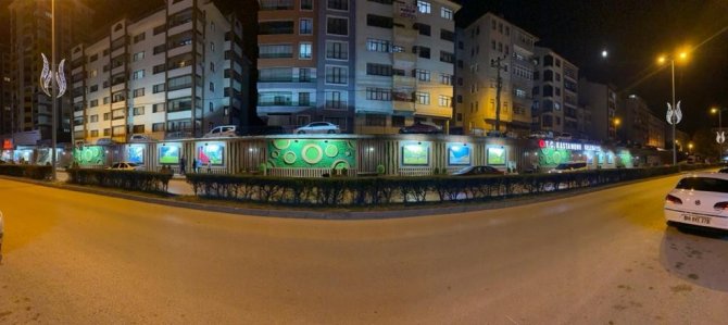 Kastamonu’nun İlk ’Duvar Bahçe’ Projesi Tamamlandı