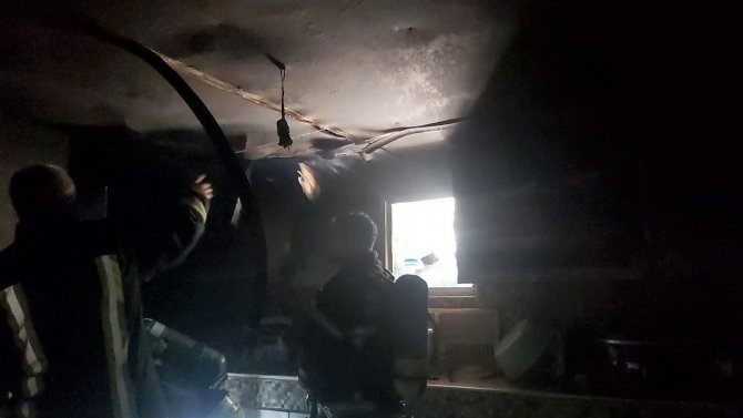 Yaşlı Çiftin Unutkanlığı Yangına Sebep Oldu