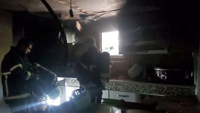 Yaşlı Çiftin Unutkanlığı Yangına Sebep Oldu