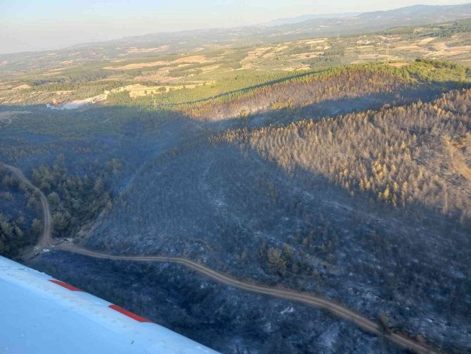 Manisa’daki Yangın Kontrol Altına Alındı