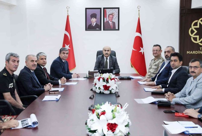 Mardin İ̇l Spor Güvenlik Kurulu Toplantısı Yapıldı