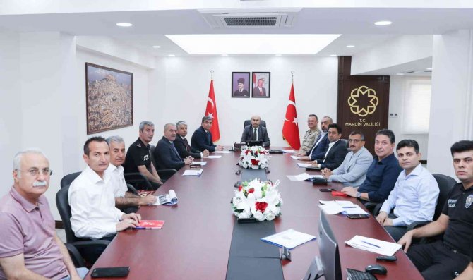 Mardin İ̇l Spor Güvenlik Kurulu Toplantısı Yapıldı